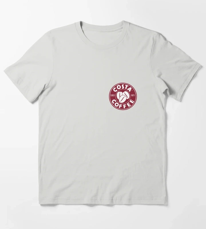 Costa Coffee T-Shirt Light Grey
