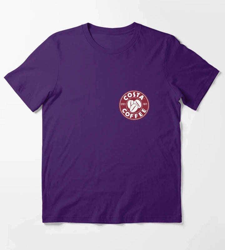 Costa Coffee T-Shirt Purple