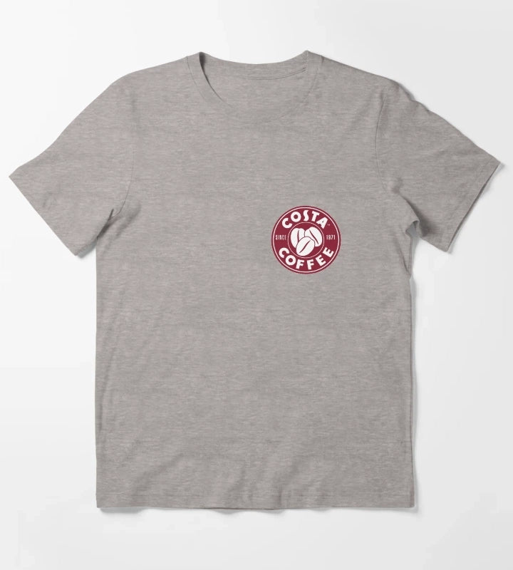 Costa Coffee T-Shirt Heather Grey