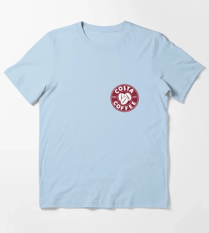 Costa Coffee T-Shirt Sky Blue