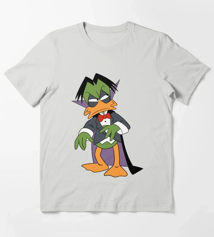 Count Duckula T-Shirt Light Grey