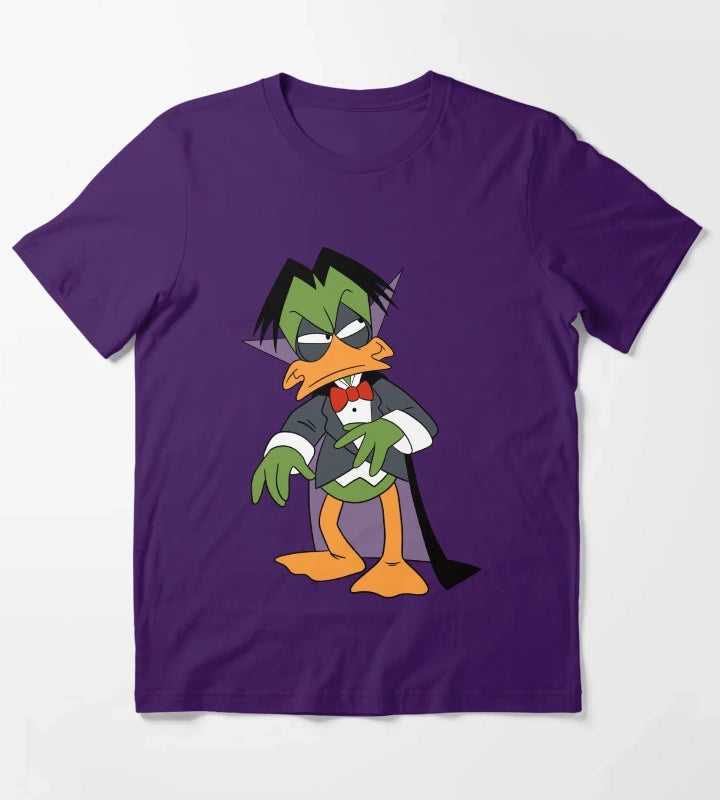 Count Duckula T-Shirt Purple