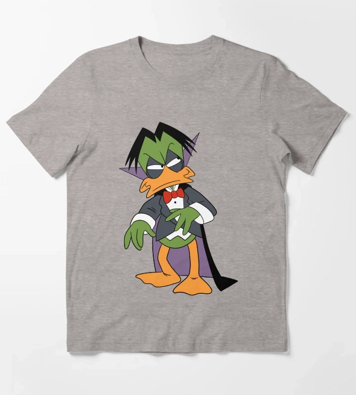 Count Duckula T-Shirt Heather Grey