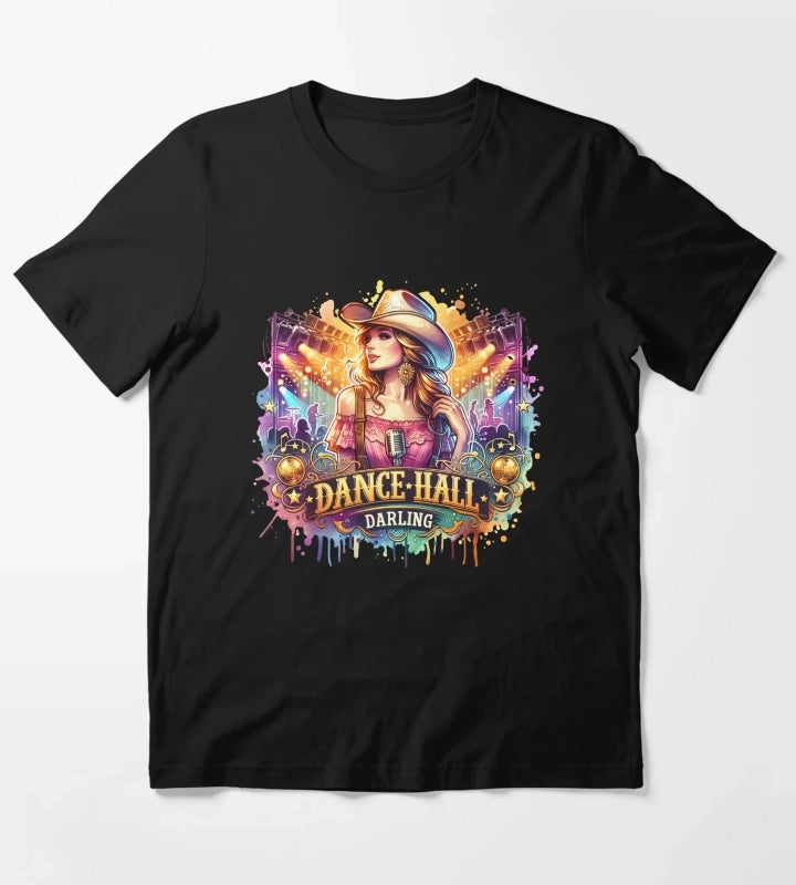 Country Cowgirl Hustle Spirit Dance Hall Darling Tshirt Mugs Stickers More T-Shirt