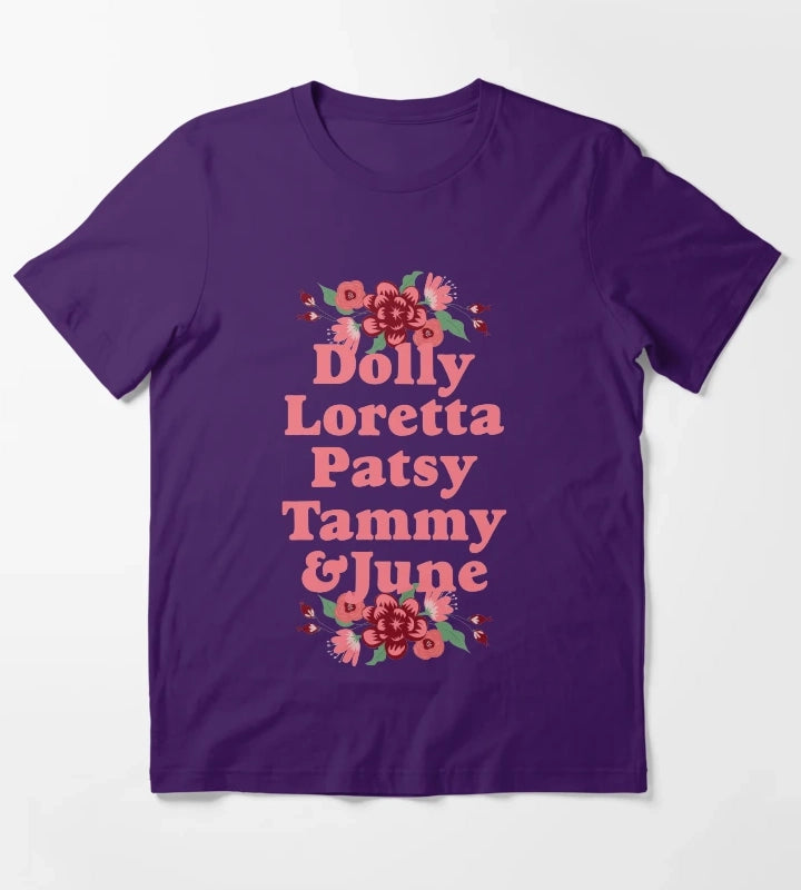 Country Divas T-Shirt Purple