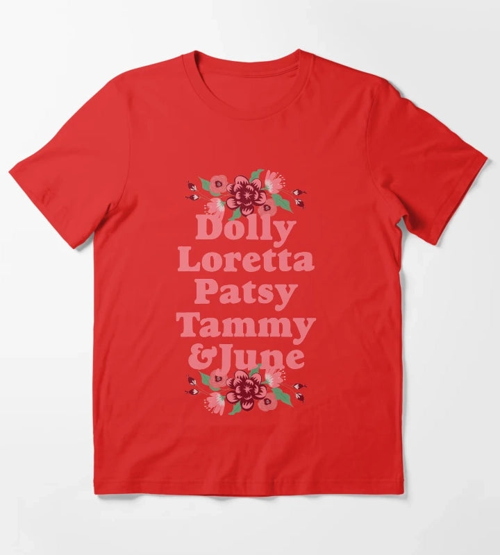 Country Divas T-Shirt Red