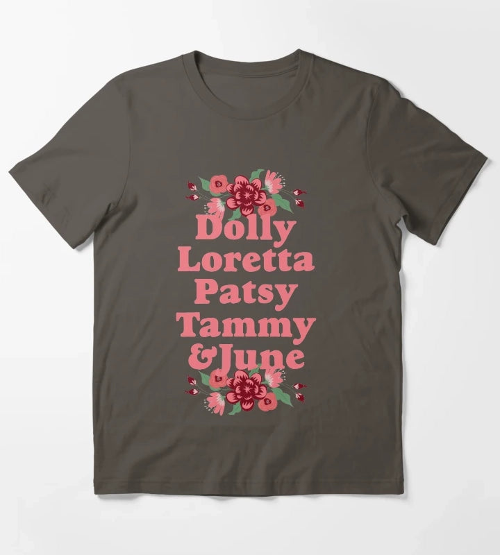 Country Divas T-Shirt Dark Grey