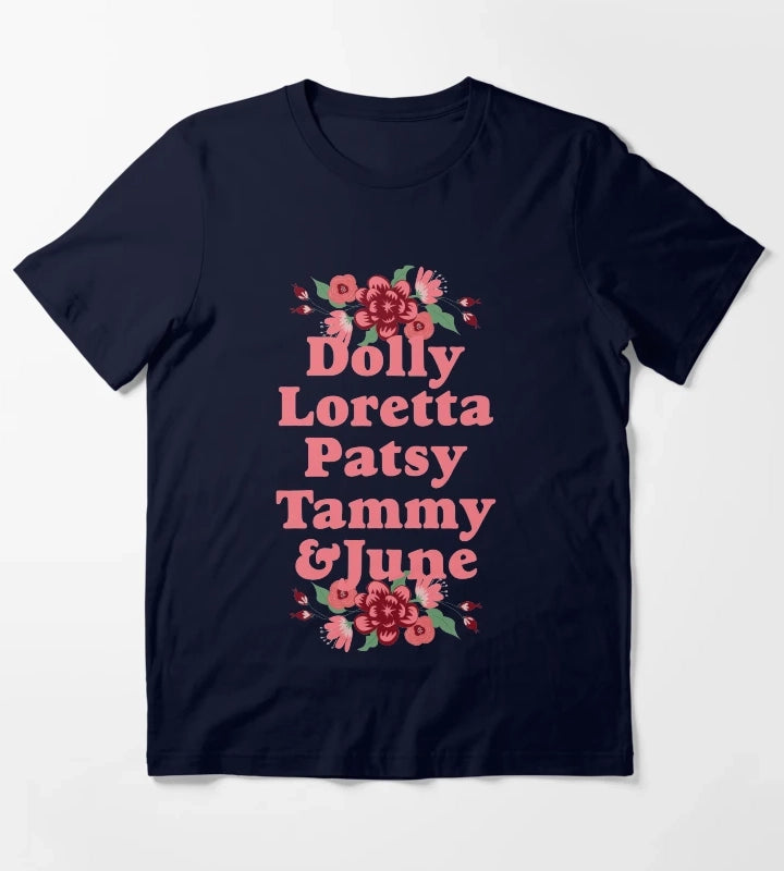 Country Divas T-Shirt Navy