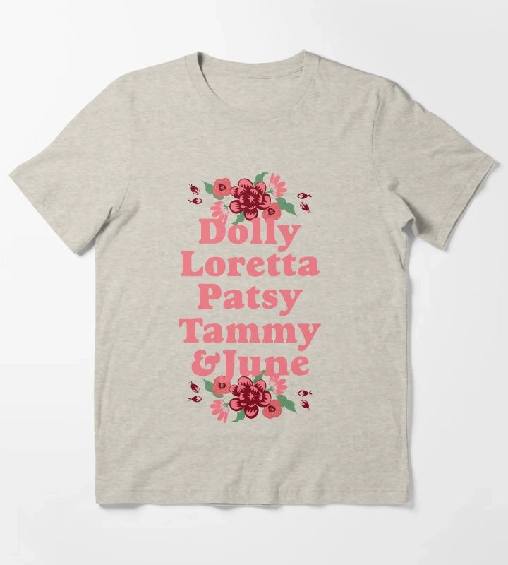 Country Divas T-Shirt Cream
