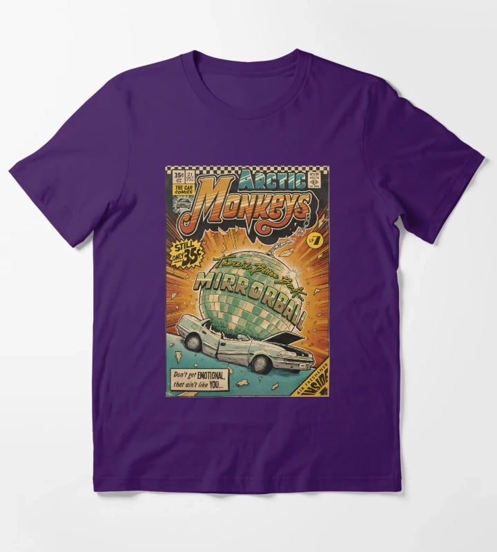 Cover Comic Thered Better Be A Mirrorball T-Shirt Purple