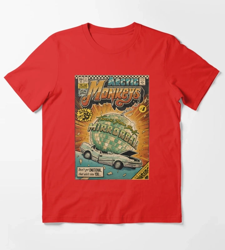 Cover Comic Thered Better Be A Mirrorball T-Shirt Red