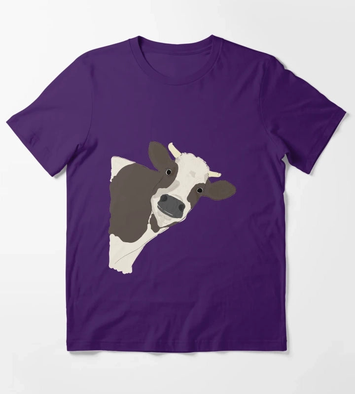 Cow T-Shirt Purple