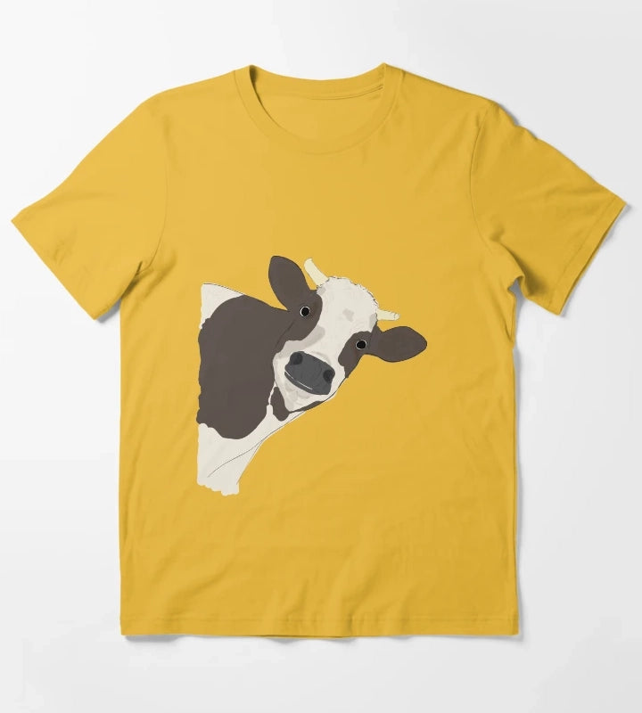 Cow T-Shirt Yellow