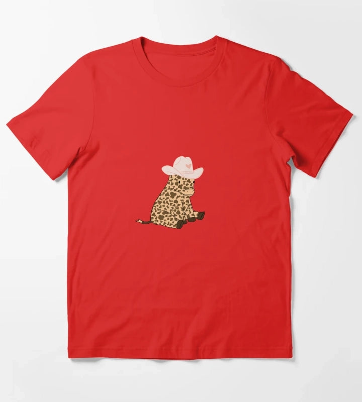 Cow girl T-Shirt Red