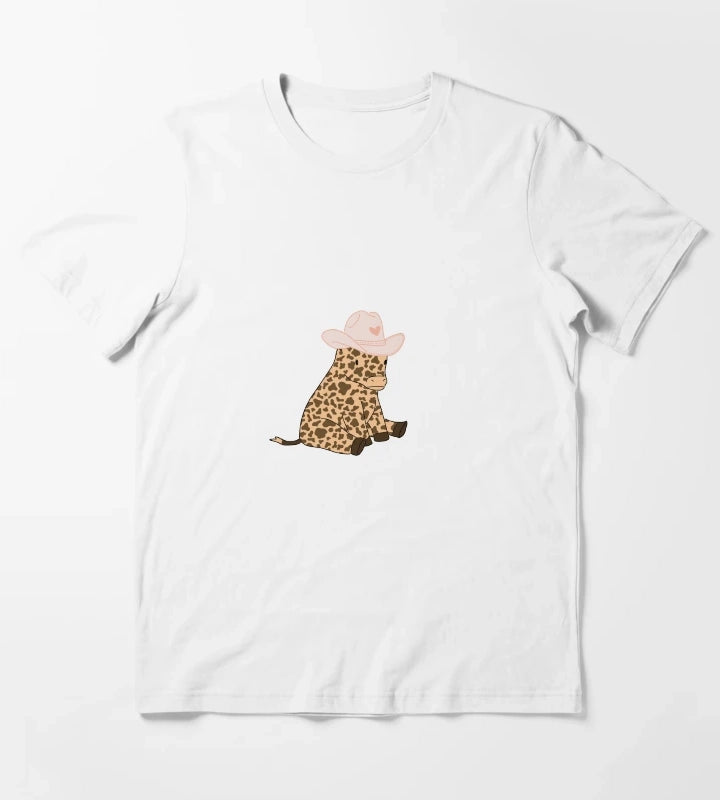 Cow girl T-Shirt White
