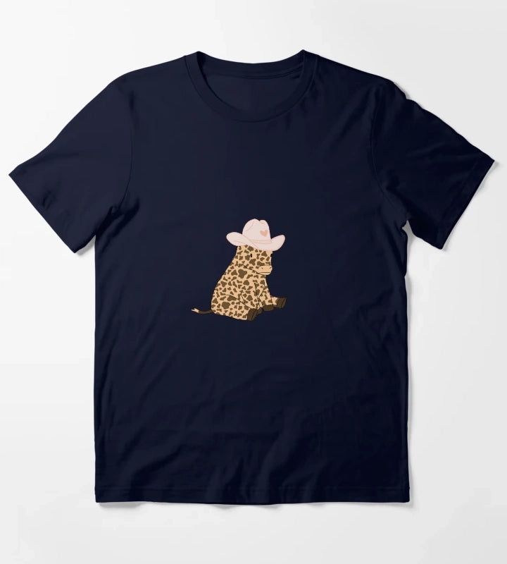 Cow girl T-Shirt Navy