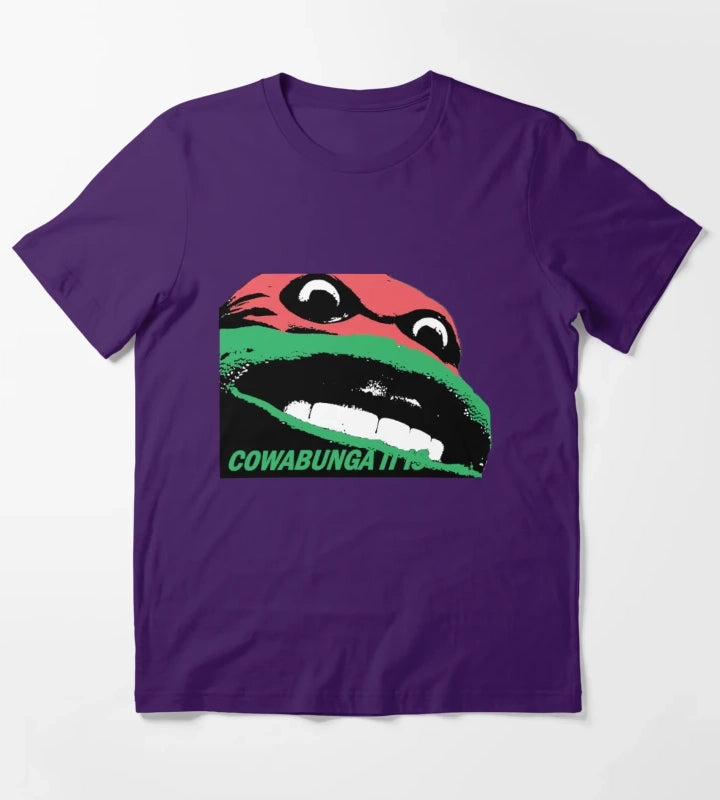 Cowabunga It Is T-Shirt Purple