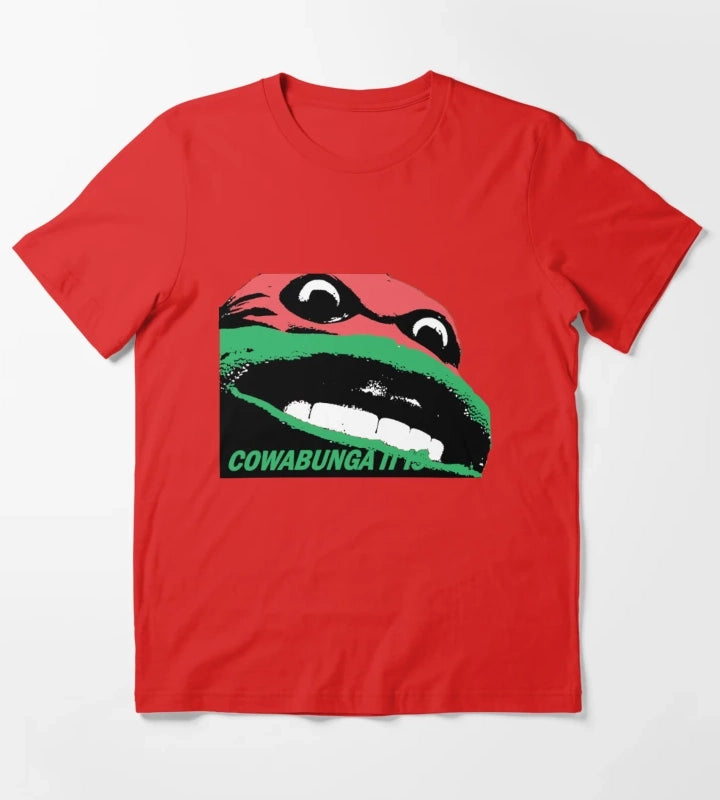 Cowabunga It Is T-Shirt Red
