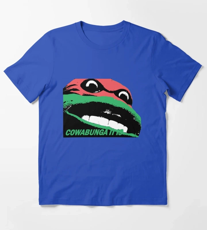 Cowabunga It Is T-Shirt Blue