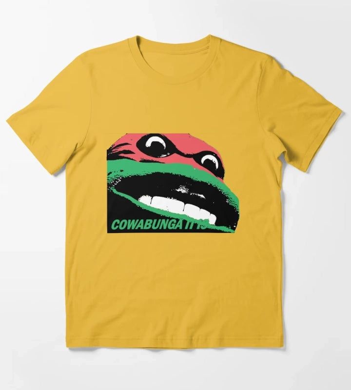 Cowabunga It Is T-Shirt Yellow