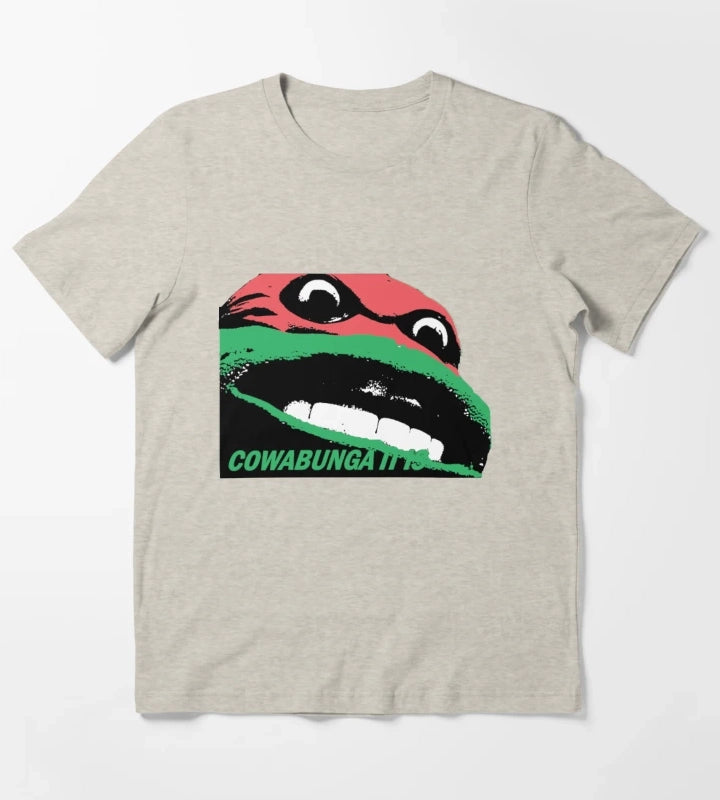 Cowabunga It Is T-Shirt Cream