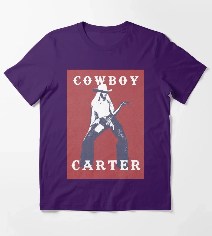 Cowboy C T-Shirt Purple