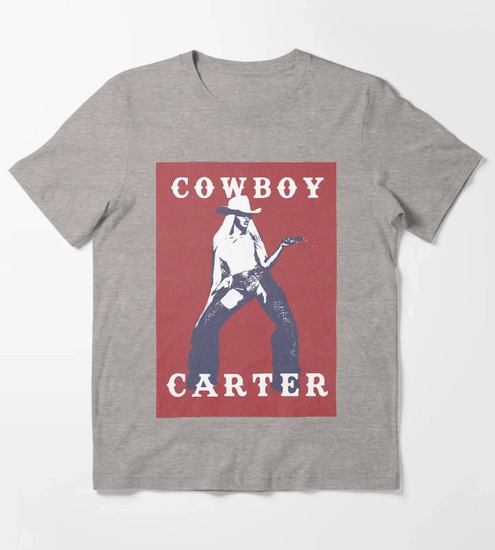 Cowboy C T-Shirt Heather Grey