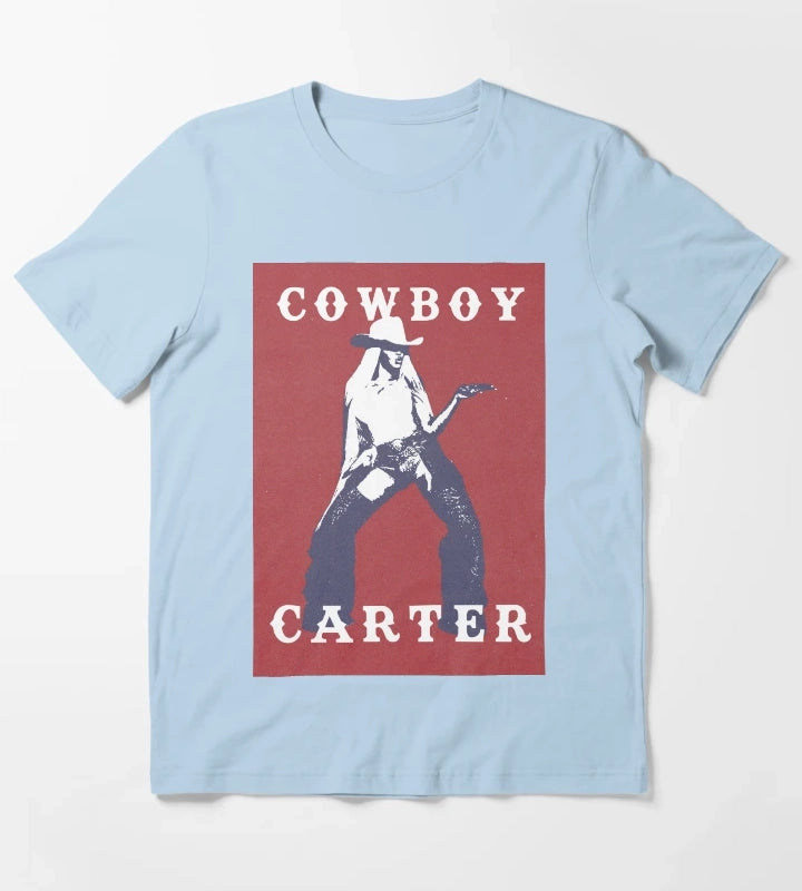 Cowboy C T-Shirt Sky Blue