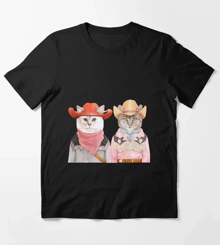 Cowboy Cats T-Shirt