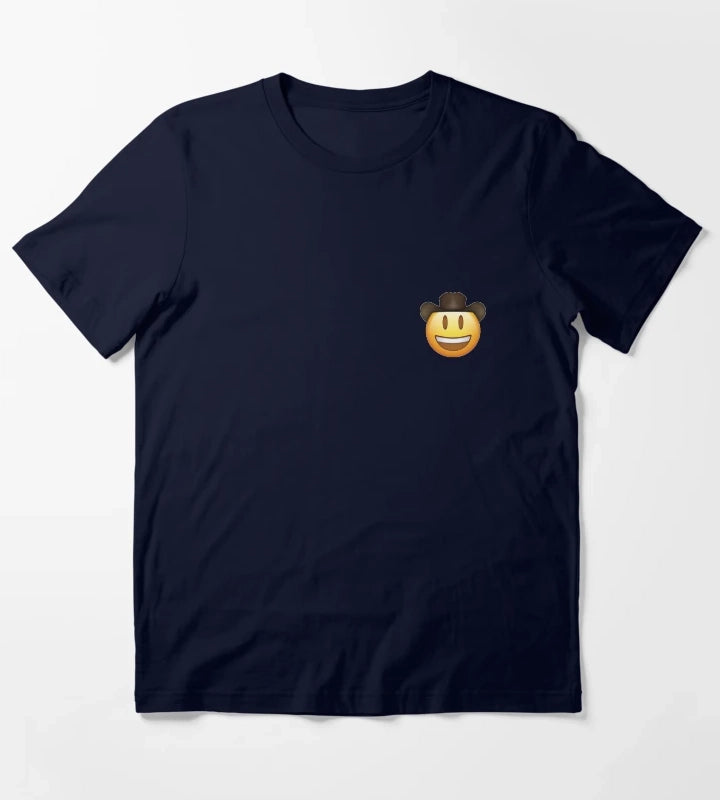Cowboy Emoji T-Shirt Navy
