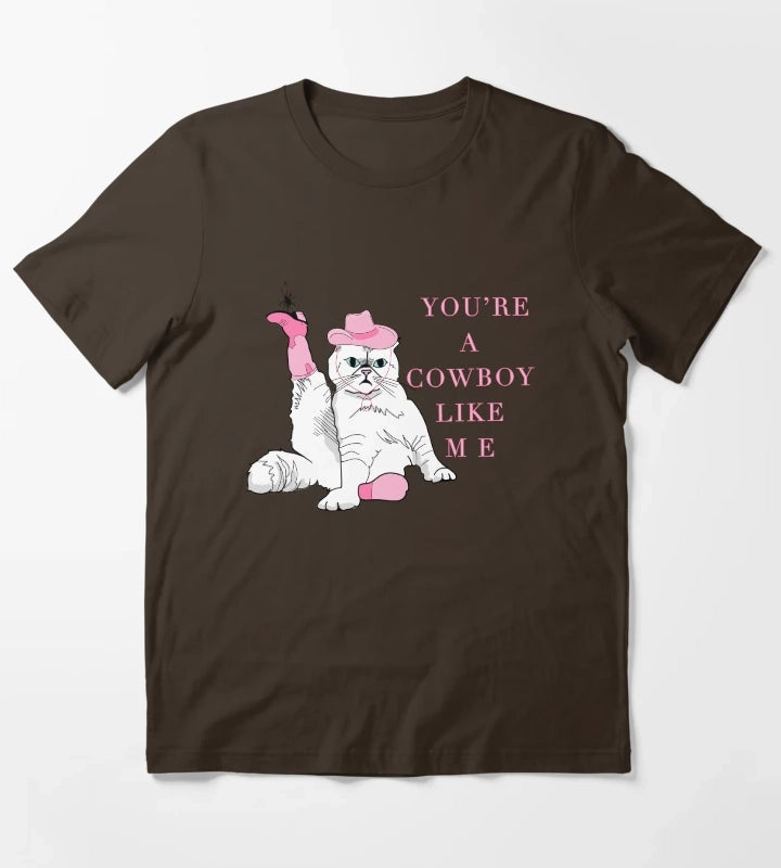 Cowboy Like Me T-Shirt Brown