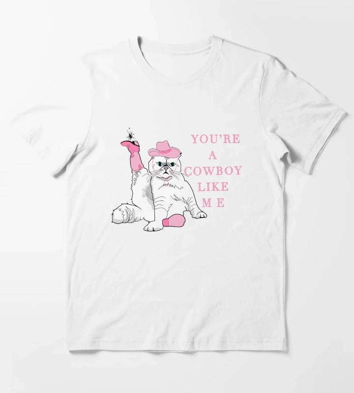 Cowboy Like Me T-Shirt White