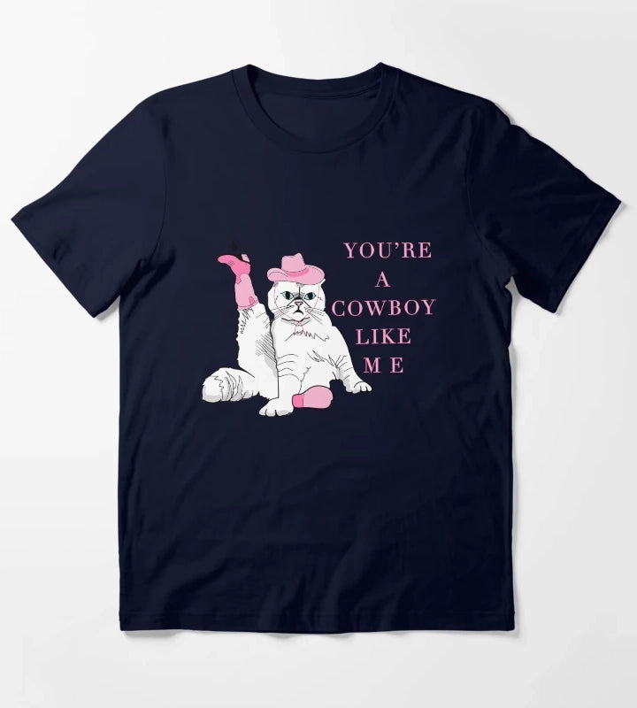 Cowboy Like Me T-Shirt Navy