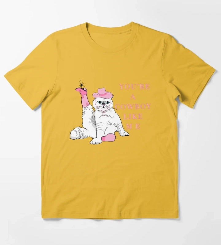 Cowboy Like Me T-Shirt Yellow