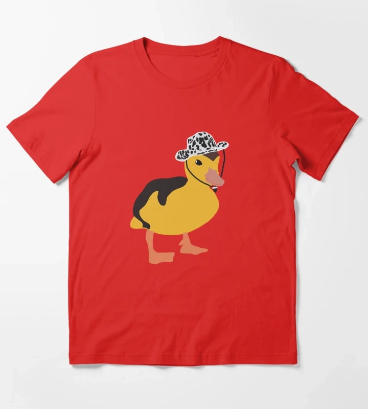 Cowboy duck T-Shirt Red