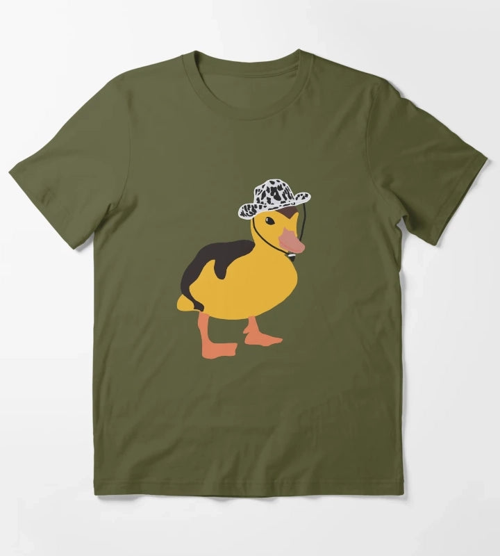 Cowboy duck T-Shirt Olive Green