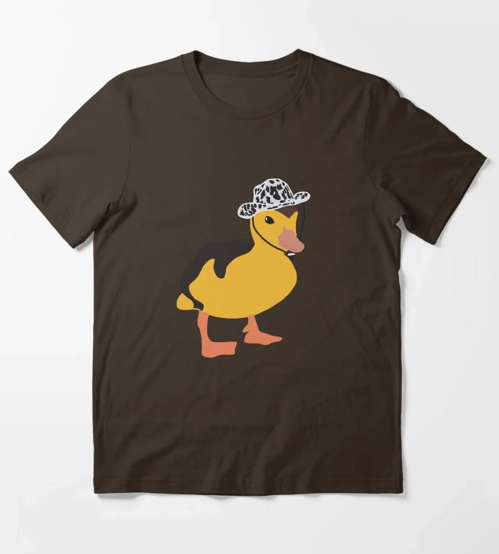 Cowboy duck T-Shirt Brown
