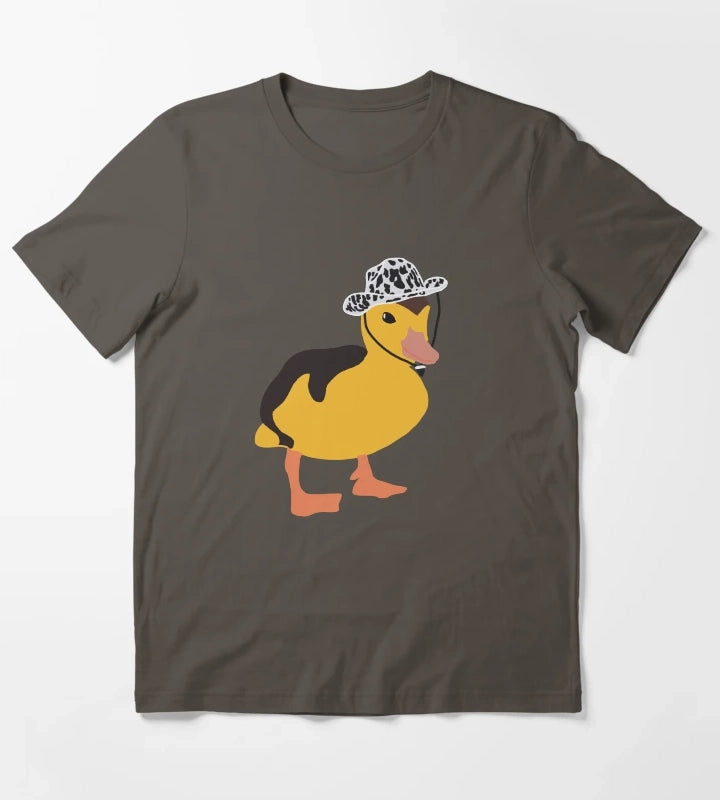 Cowboy duck T-Shirt Dark Grey