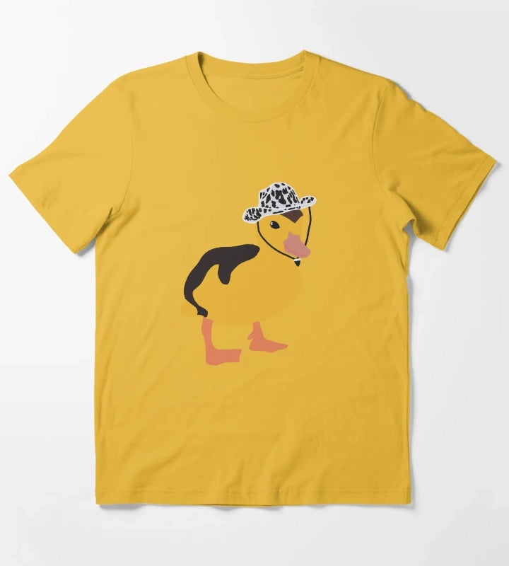 Cowboy duck T-Shirt Yellow