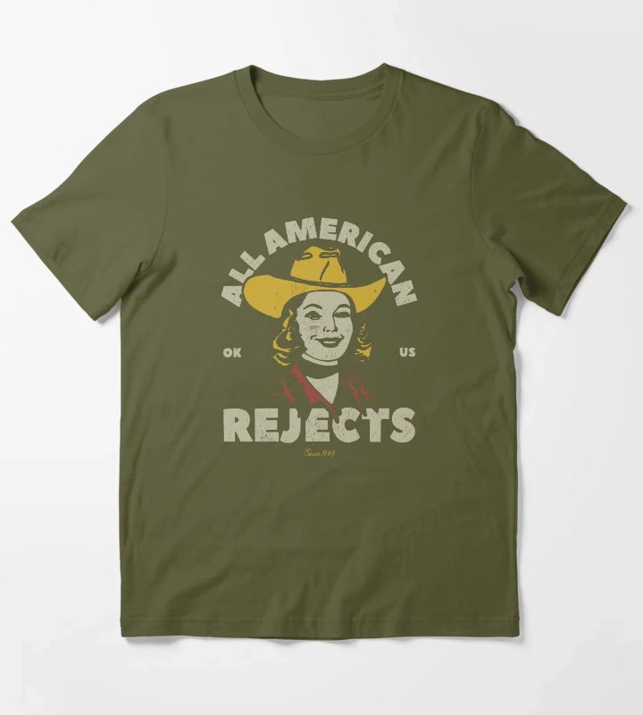 Cowgirl 1999 T-Shirt Olive Green