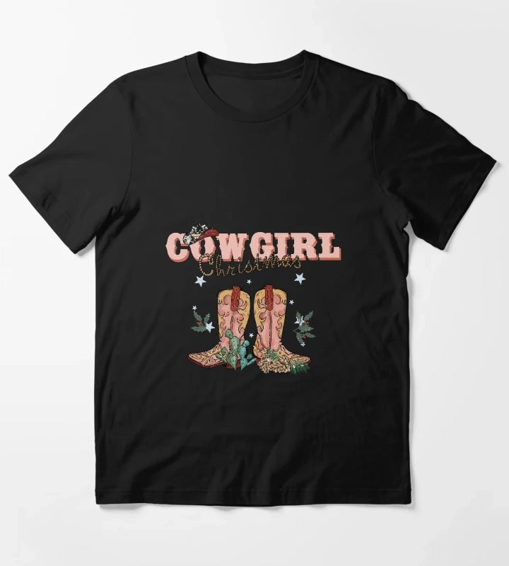 Cowgirl Christmas T-Shirt