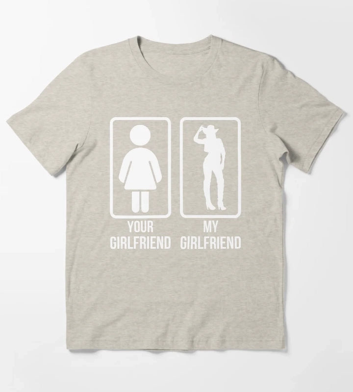 Cowgirl Girlfriend T-Shirt Cream
