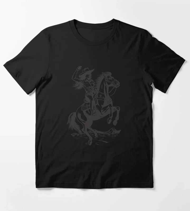 Cowgirl Horseback Western Cowboy T-Shirt