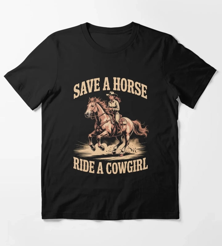 Cowgirl Lesbian Pride T-Shirt
