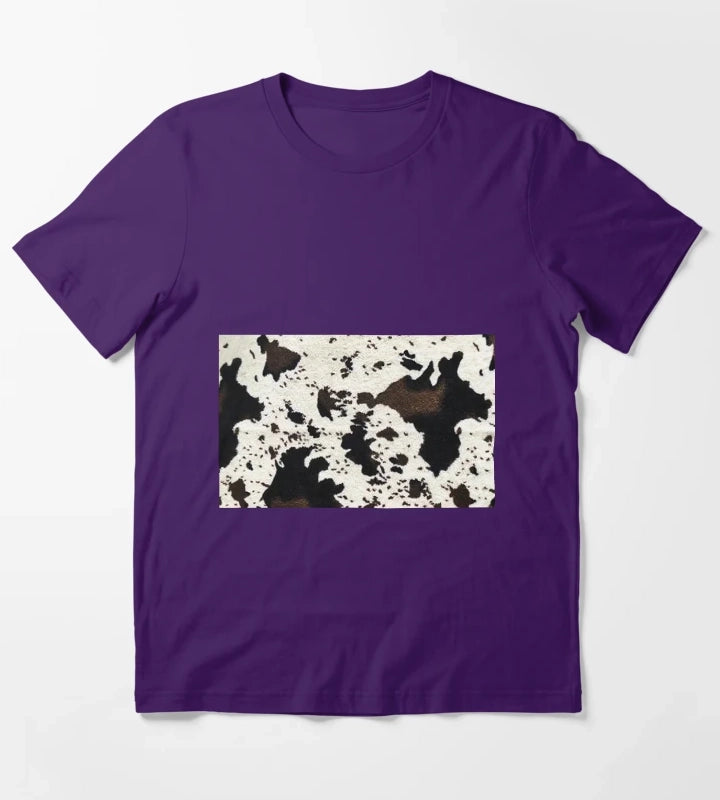 Cowgirl Patchwork T-Shirt Purple