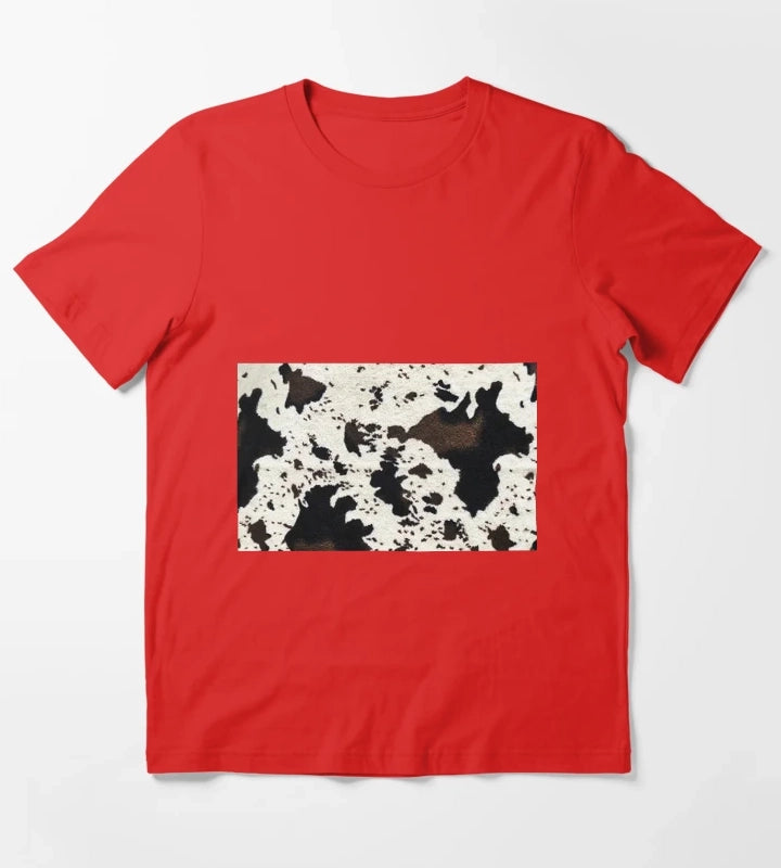 Cowgirl Patchwork T-Shirt Red