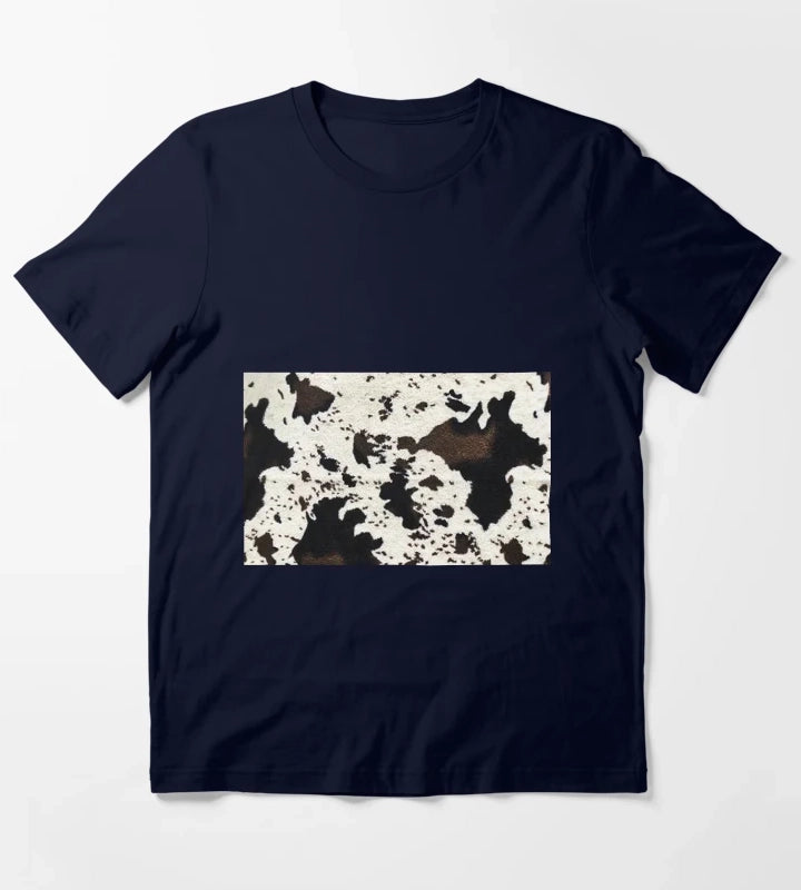 Cowgirl Patchwork T-Shirt Navy