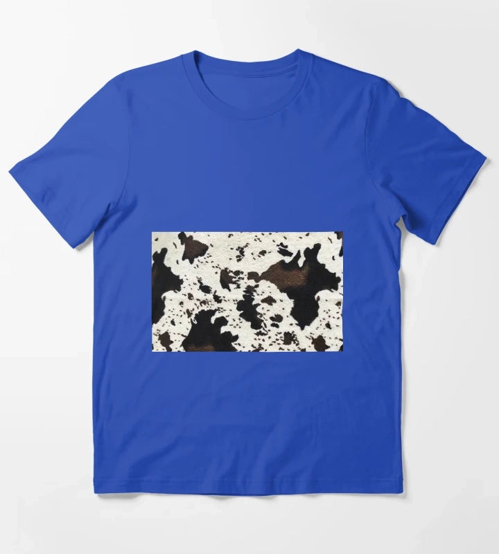 Cowgirl Patchwork T-Shirt Blue