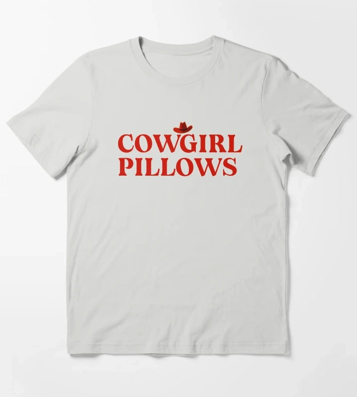 Cowgirl Pillows T-Shirt Light Grey