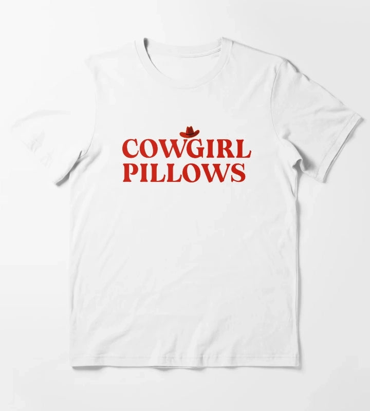 Cowgirl Pillows T-Shirt White